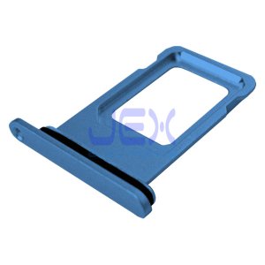 Blue iPhone 13 Replacement Nano Sim Card Holder Tray + Rubber Gasket