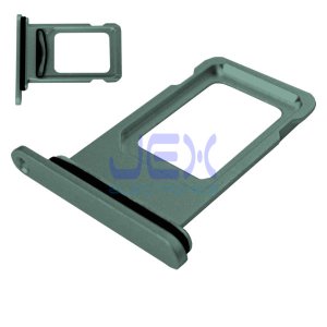 Green iPhone 13 Replacement Nano Dual Twin Sim Card Holder Tray + Rubber Gasket