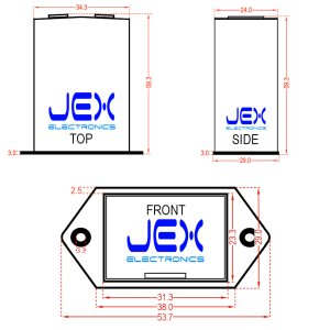 Single 9V PP3 Panel Mount DIY Battery Holder Case Box Sliding Tray