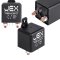 Heavy Duty 12V-24V 200A-100A Battery Charging Relay Isolator for Truck, RV, Boat Trailer